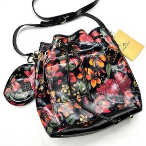 Patricia Nash | Sabina Tropical Escape Large Bucket Bag NWT
